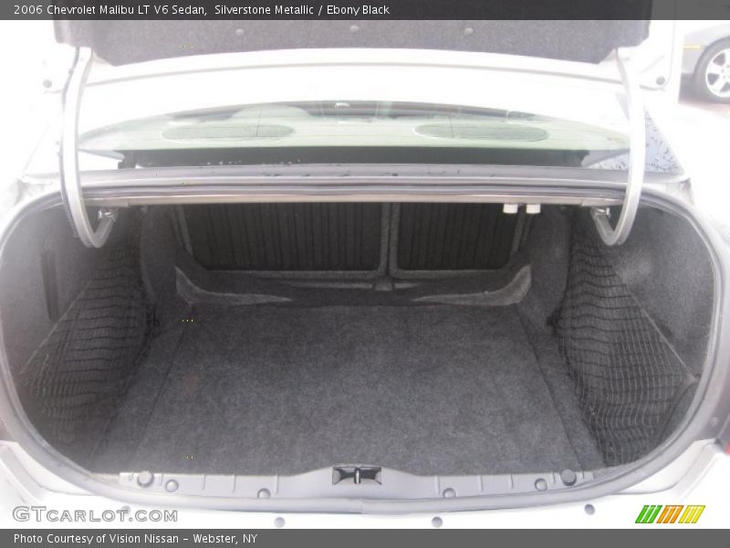 Silverstone Metallic / Ebony Black 2006 Chevrolet Malibu LT V6 Sedan