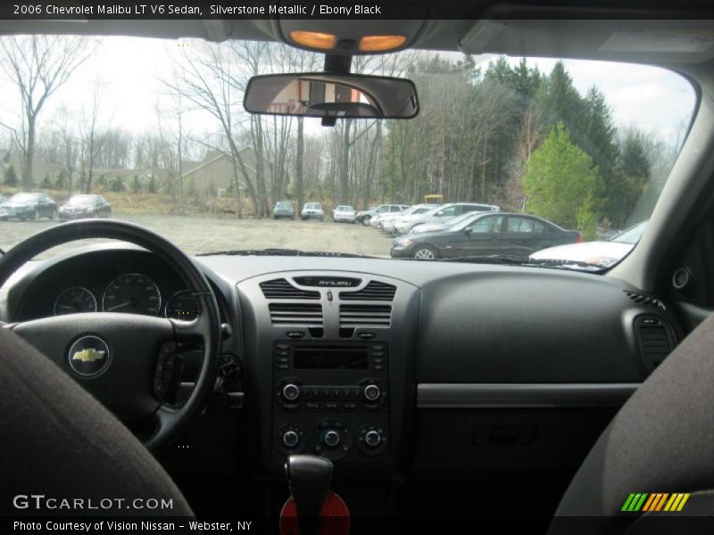Silverstone Metallic / Ebony Black 2006 Chevrolet Malibu LT V6 Sedan
