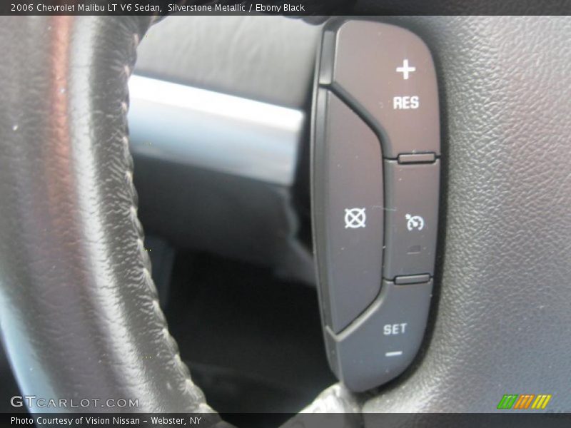 Silverstone Metallic / Ebony Black 2006 Chevrolet Malibu LT V6 Sedan