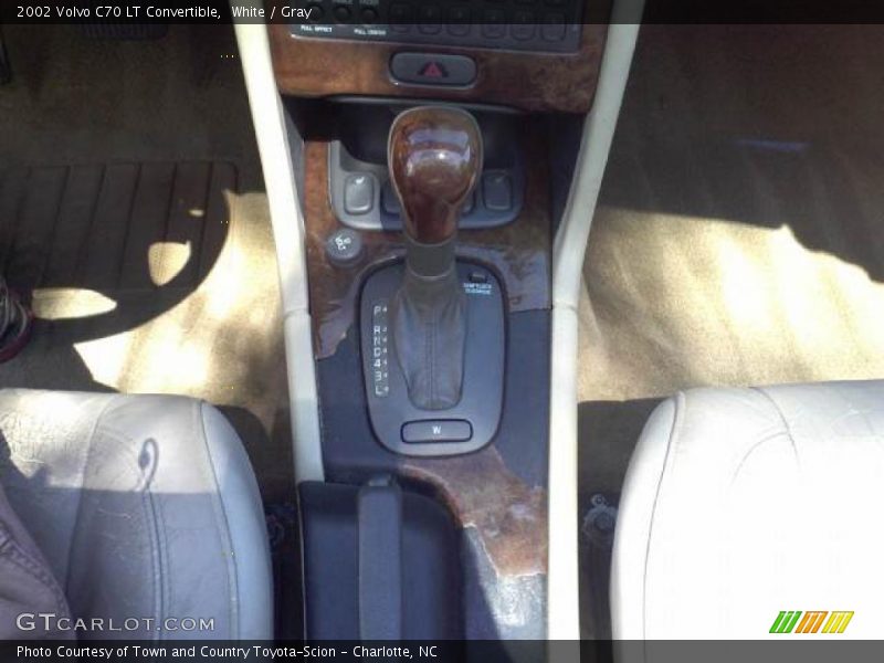 White / Gray 2002 Volvo C70 LT Convertible