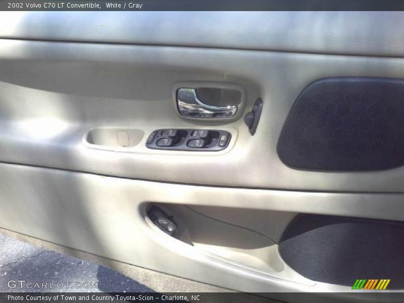 White / Gray 2002 Volvo C70 LT Convertible