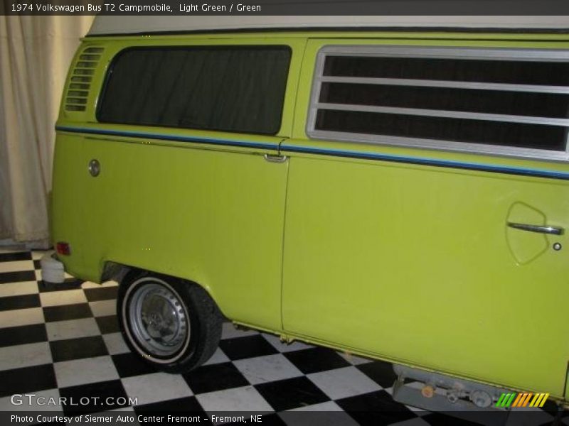 Light Green / Green 1974 Volkswagen Bus T2 Campmobile