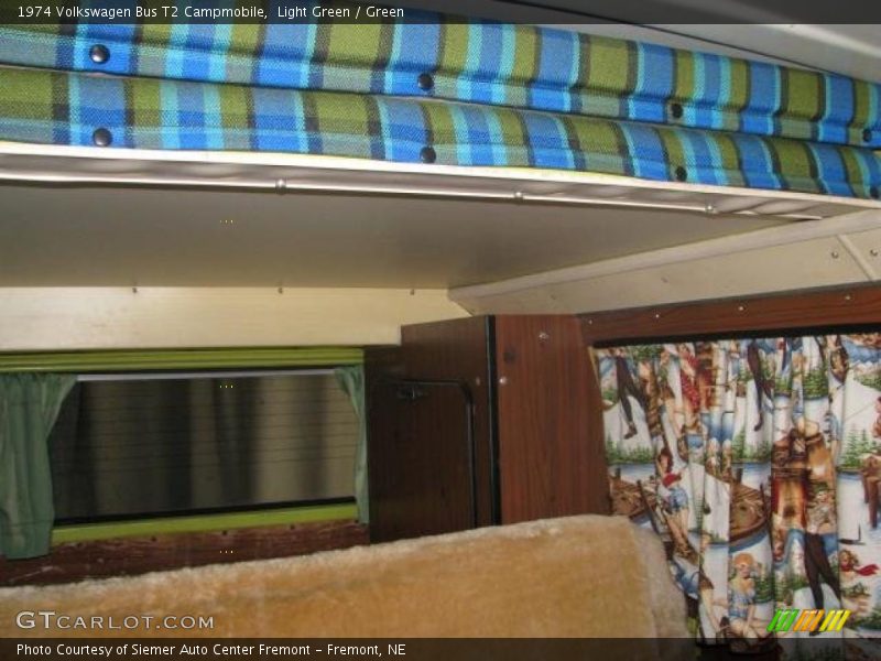 Light Green / Green 1974 Volkswagen Bus T2 Campmobile