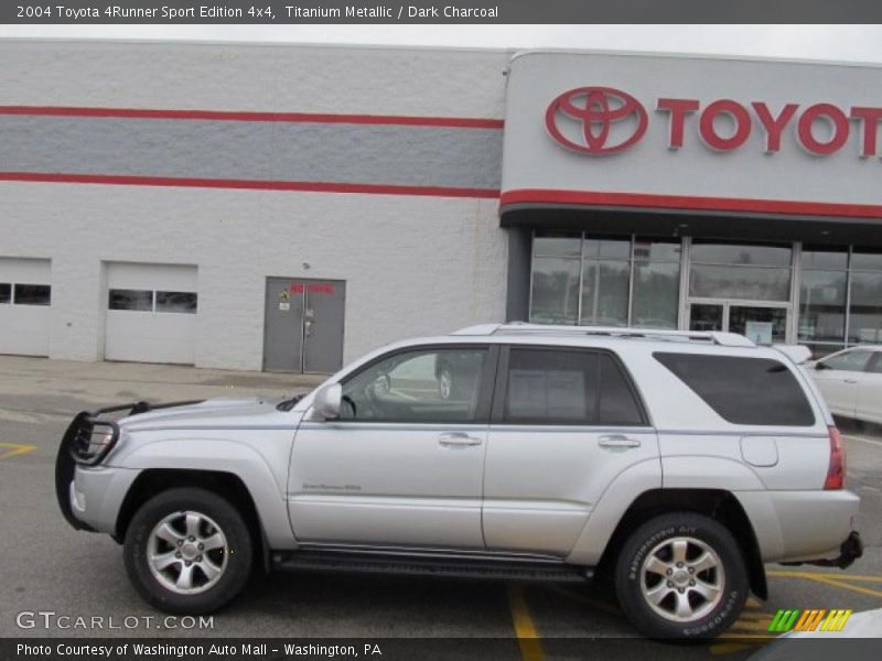 Titanium Metallic / Dark Charcoal 2004 Toyota 4Runner Sport Edition 4x4