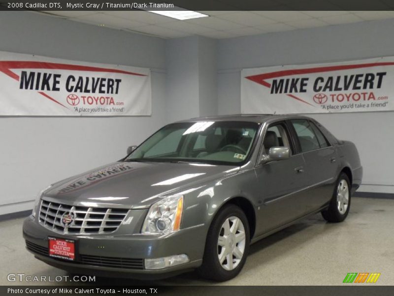 Mystic Gray / Titanium/Dark Titanium 2008 Cadillac DTS