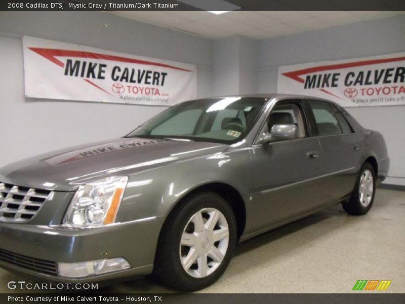 Mystic Gray / Titanium/Dark Titanium 2008 Cadillac DTS