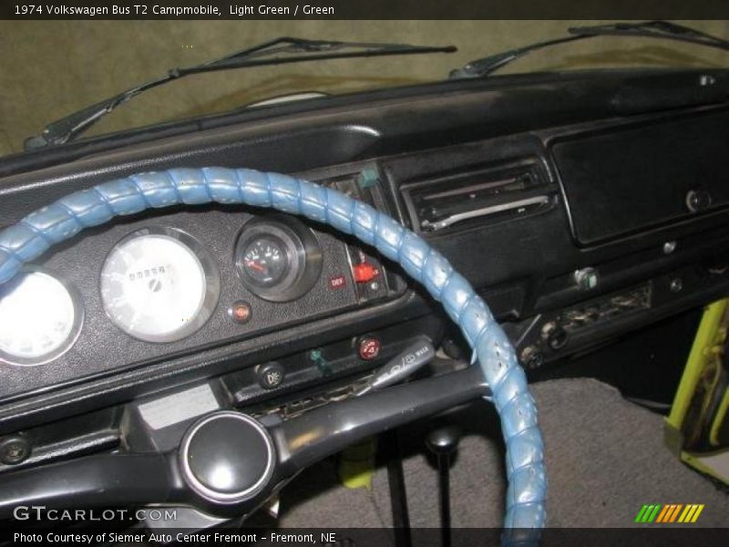 Light Green / Green 1974 Volkswagen Bus T2 Campmobile
