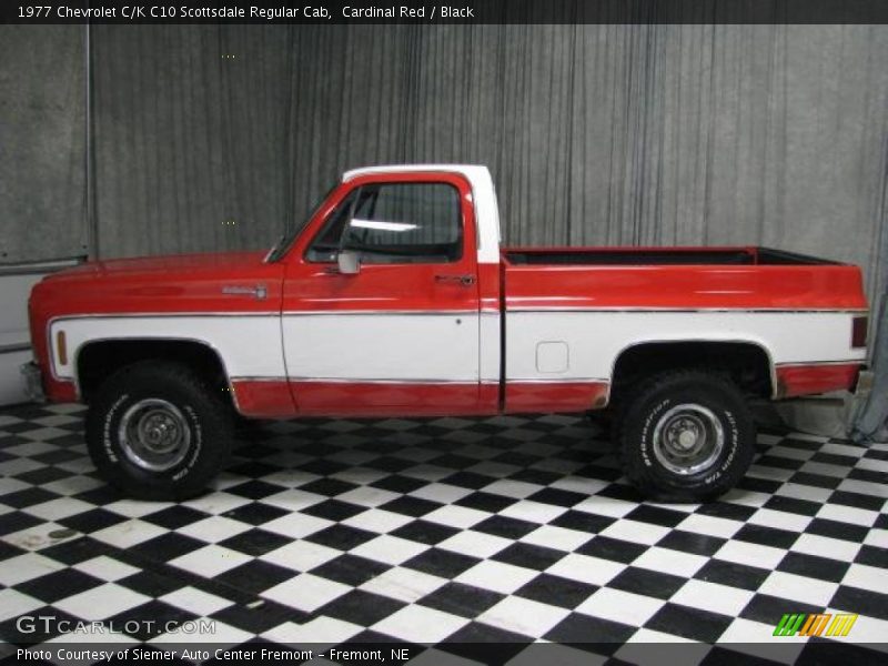  1977 C/K C10 Scottsdale Regular Cab Cardinal Red