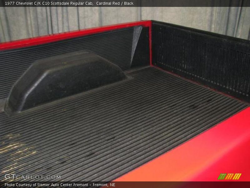 Cardinal Red / Black 1977 Chevrolet C/K C10 Scottsdale Regular Cab