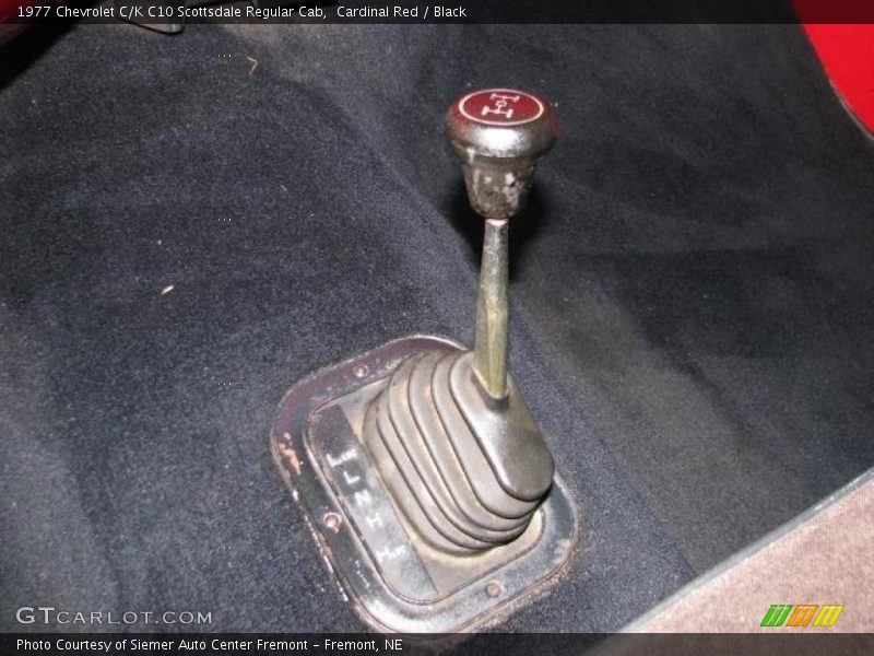 Controls of 1977 C/K C10 Scottsdale Regular Cab