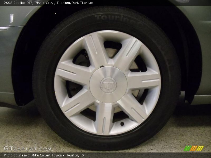 Mystic Gray / Titanium/Dark Titanium 2008 Cadillac DTS
