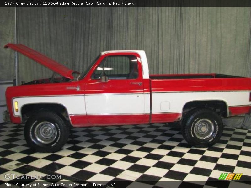  1977 C/K C10 Scottsdale Regular Cab Cardinal Red