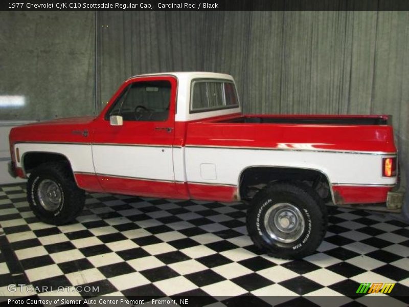  1977 C/K C10 Scottsdale Regular Cab Cardinal Red