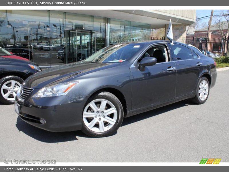 Smoky Granite Mica / Black 2008 Lexus ES 350