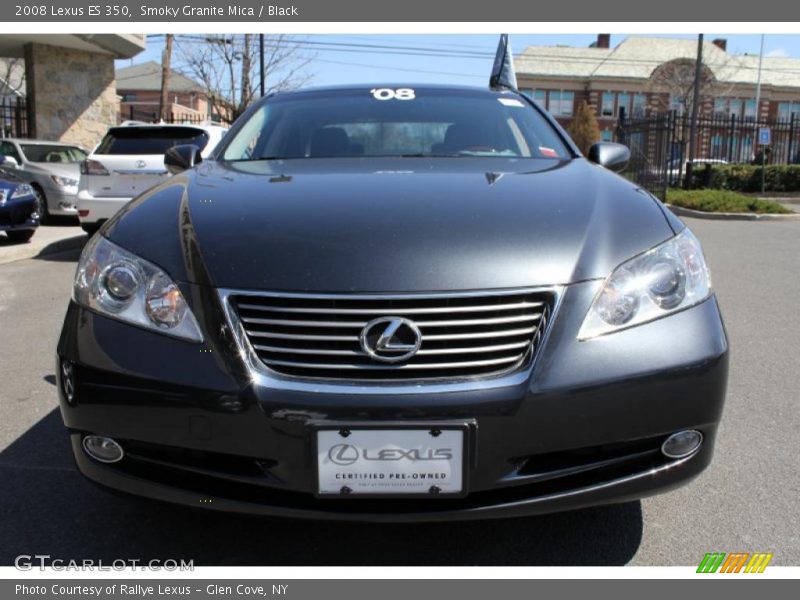 Smoky Granite Mica / Black 2008 Lexus ES 350