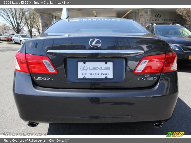Smoky Granite Mica / Black 2008 Lexus ES 350