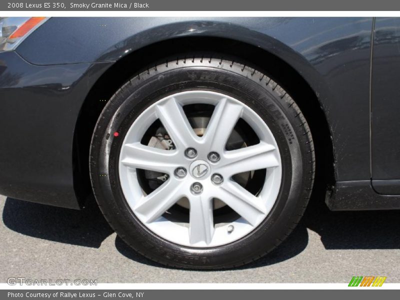 Smoky Granite Mica / Black 2008 Lexus ES 350