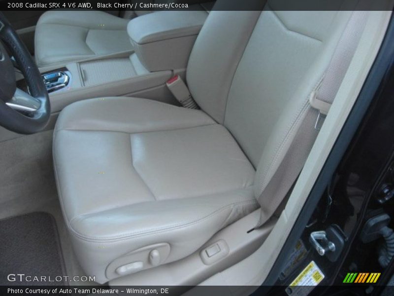 Black Cherry / Cashmere/Cocoa 2008 Cadillac SRX 4 V6 AWD