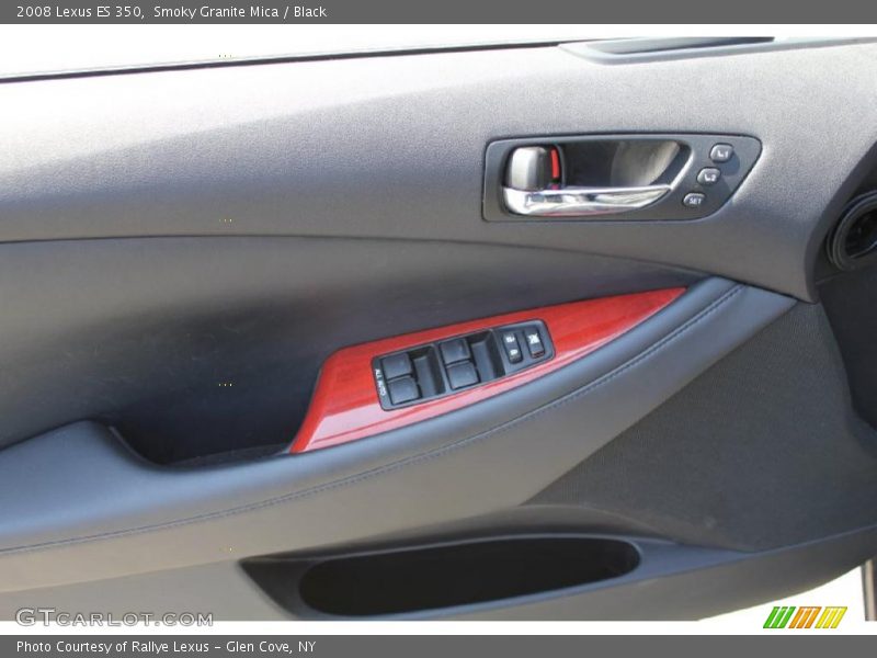Smoky Granite Mica / Black 2008 Lexus ES 350