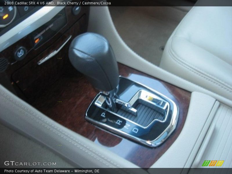 Black Cherry / Cashmere/Cocoa 2008 Cadillac SRX 4 V6 AWD