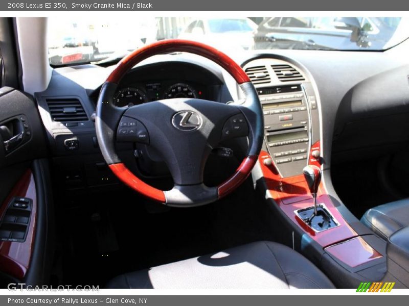 Smoky Granite Mica / Black 2008 Lexus ES 350