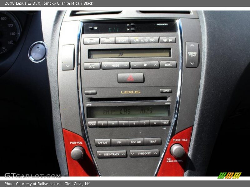 Smoky Granite Mica / Black 2008 Lexus ES 350