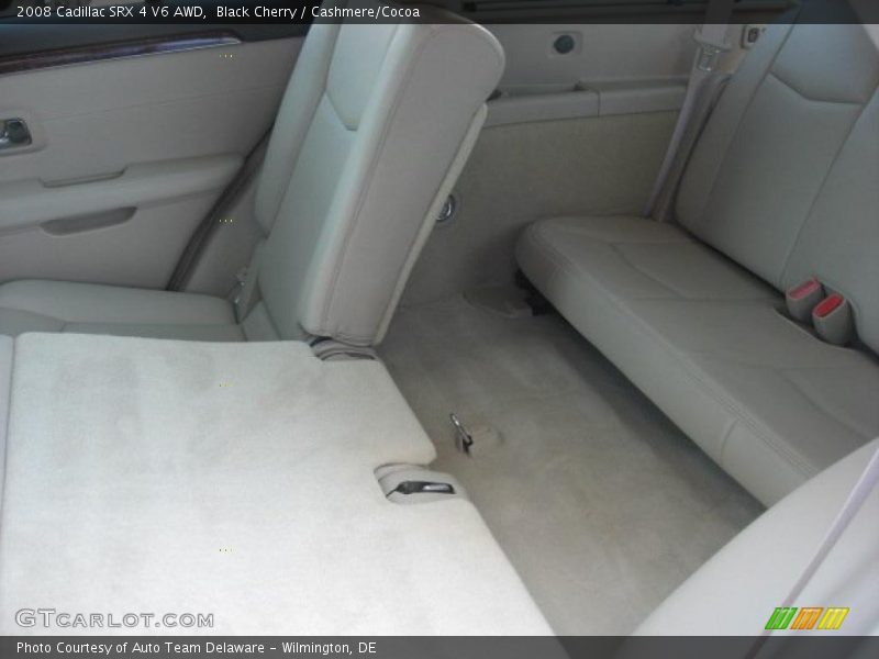 Black Cherry / Cashmere/Cocoa 2008 Cadillac SRX 4 V6 AWD