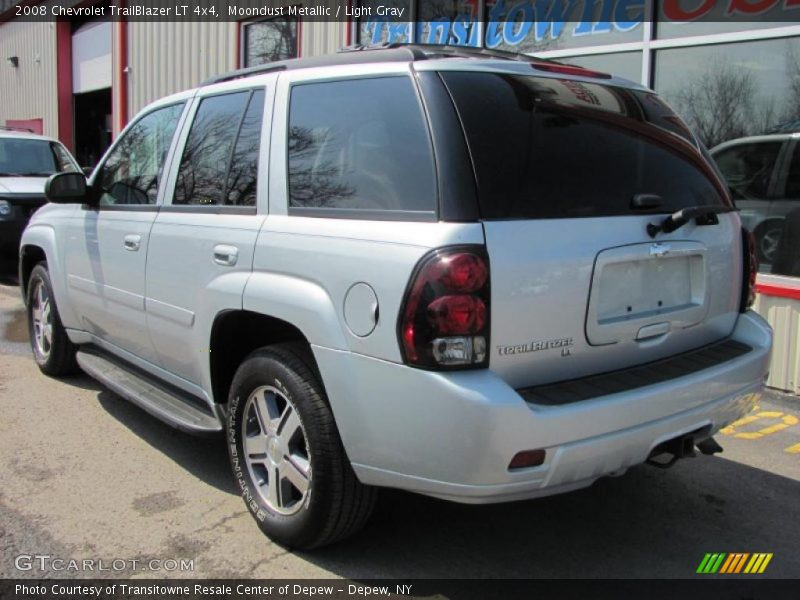 Moondust Metallic / Light Gray 2008 Chevrolet TrailBlazer LT 4x4