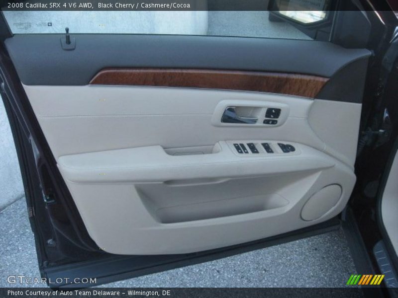 Black Cherry / Cashmere/Cocoa 2008 Cadillac SRX 4 V6 AWD