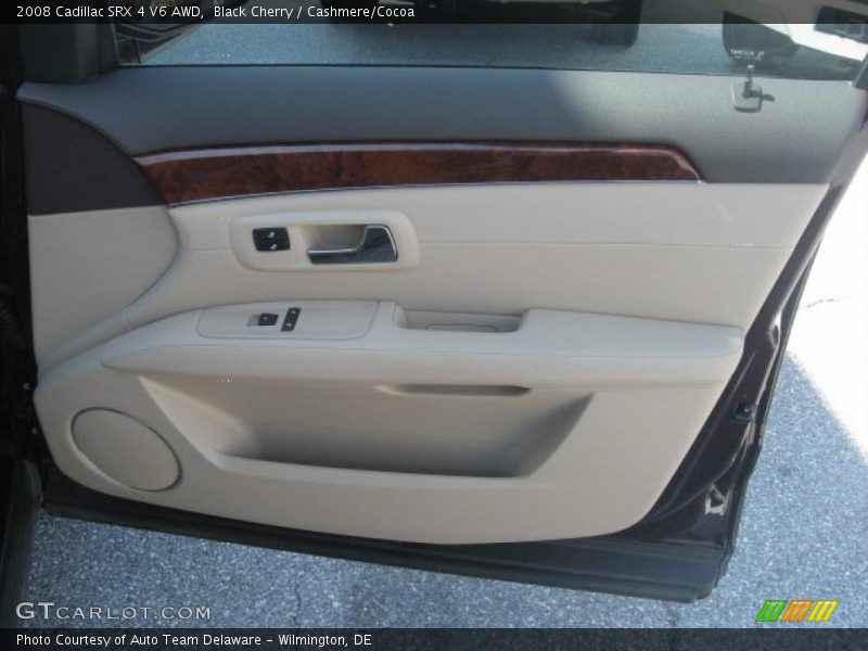 Black Cherry / Cashmere/Cocoa 2008 Cadillac SRX 4 V6 AWD
