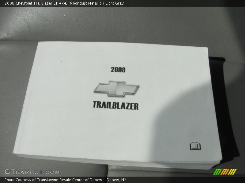 Moondust Metallic / Light Gray 2008 Chevrolet TrailBlazer LT 4x4