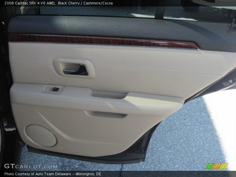 Black Cherry / Cashmere/Cocoa 2008 Cadillac SRX 4 V6 AWD