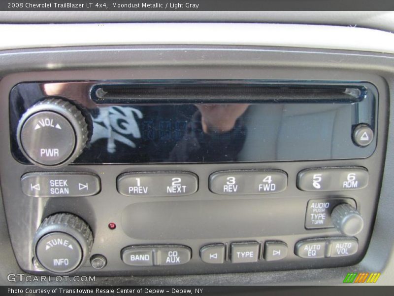 Moondust Metallic / Light Gray 2008 Chevrolet TrailBlazer LT 4x4