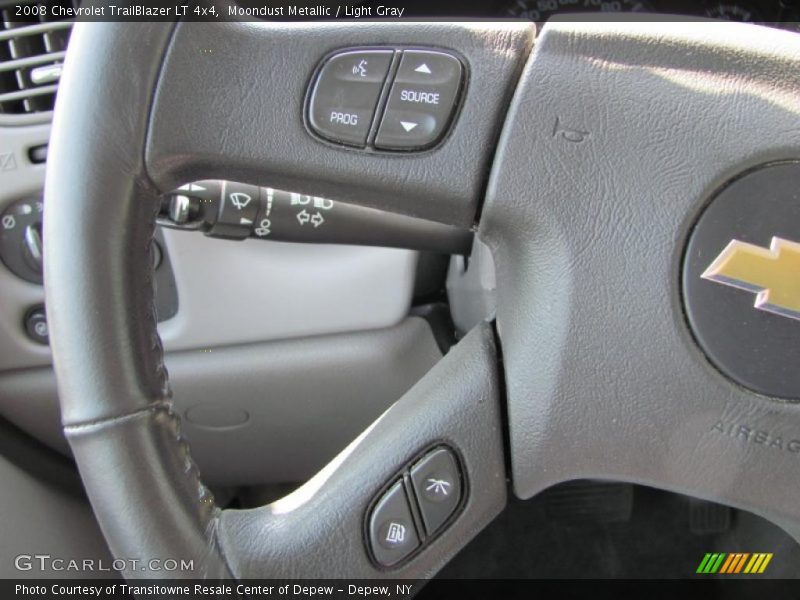 Moondust Metallic / Light Gray 2008 Chevrolet TrailBlazer LT 4x4