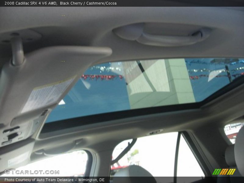 Black Cherry / Cashmere/Cocoa 2008 Cadillac SRX 4 V6 AWD