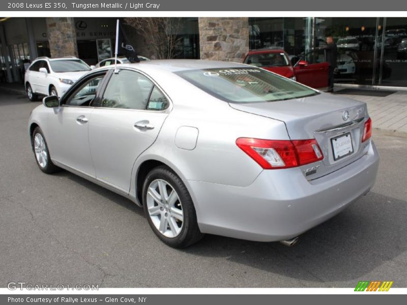 Tungsten Metallic / Light Gray 2008 Lexus ES 350