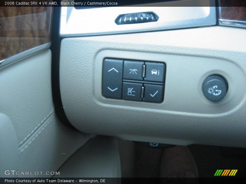 Black Cherry / Cashmere/Cocoa 2008 Cadillac SRX 4 V6 AWD