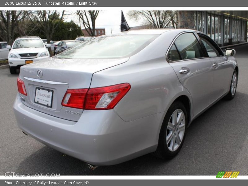 Tungsten Metallic / Light Gray 2008 Lexus ES 350