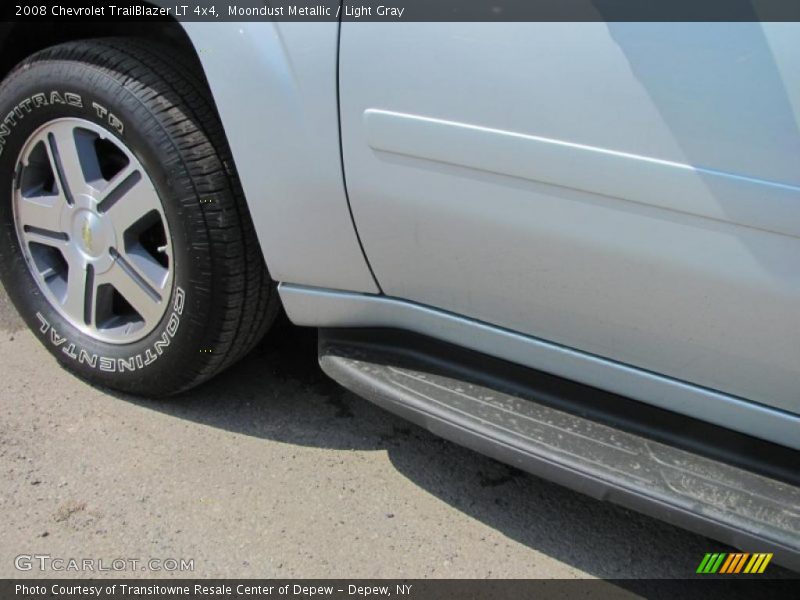 Moondust Metallic / Light Gray 2008 Chevrolet TrailBlazer LT 4x4
