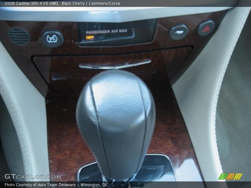 Black Cherry / Cashmere/Cocoa 2008 Cadillac SRX 4 V6 AWD