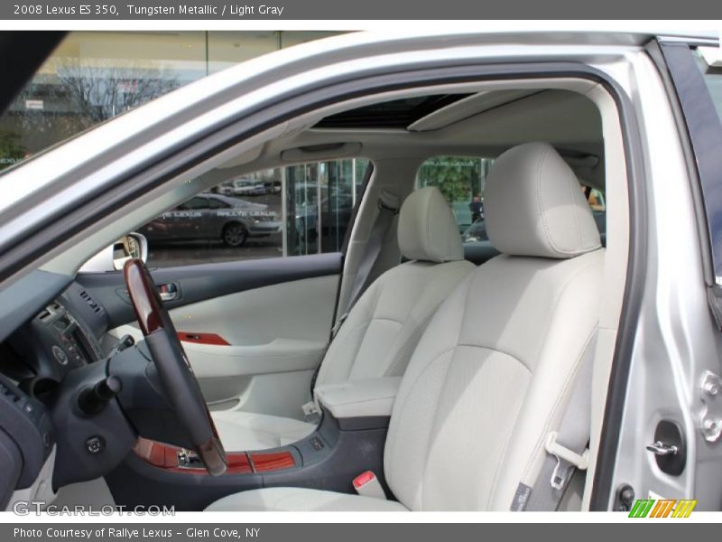 Tungsten Metallic / Light Gray 2008 Lexus ES 350