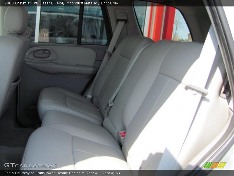 Moondust Metallic / Light Gray 2008 Chevrolet TrailBlazer LT 4x4