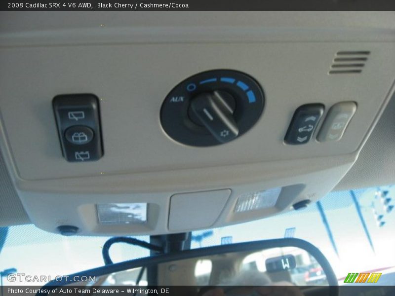 Black Cherry / Cashmere/Cocoa 2008 Cadillac SRX 4 V6 AWD
