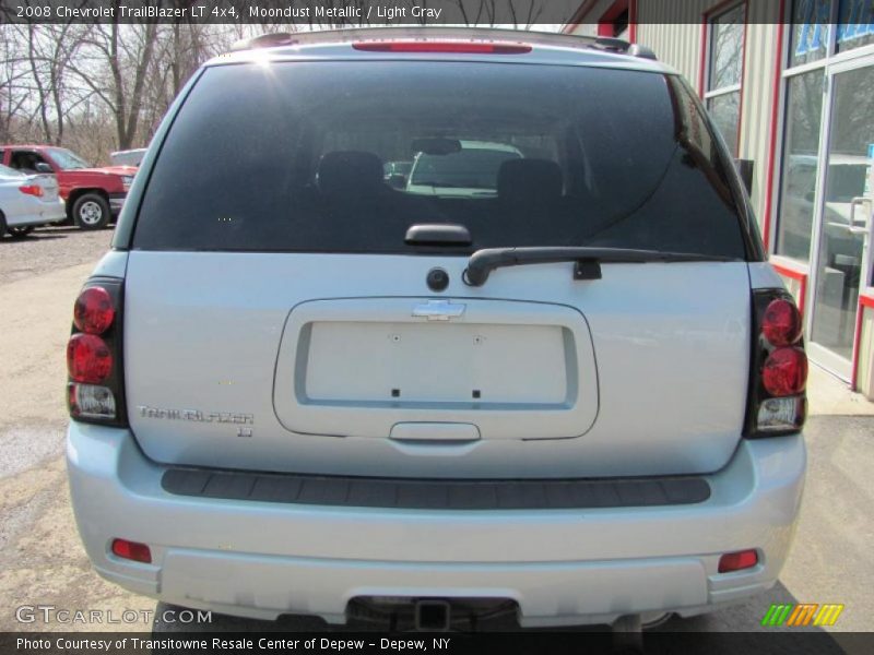 Moondust Metallic / Light Gray 2008 Chevrolet TrailBlazer LT 4x4