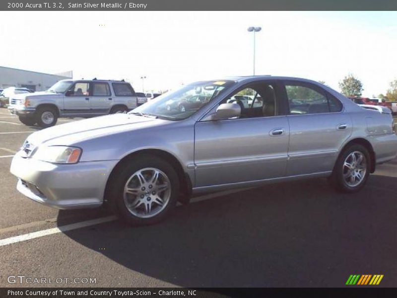 Satin Silver Metallic / Ebony 2000 Acura TL 3.2