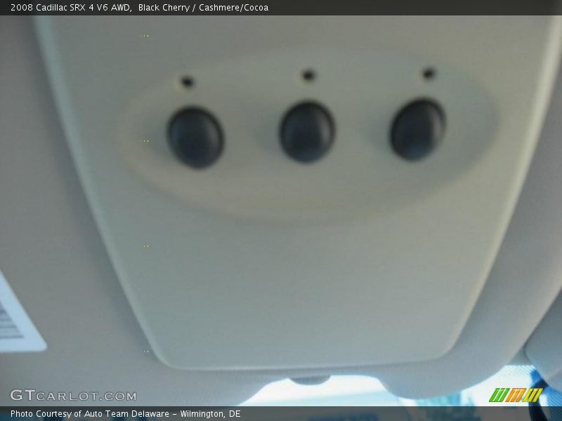 Black Cherry / Cashmere/Cocoa 2008 Cadillac SRX 4 V6 AWD