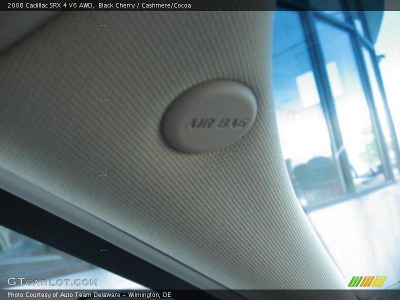 Black Cherry / Cashmere/Cocoa 2008 Cadillac SRX 4 V6 AWD
