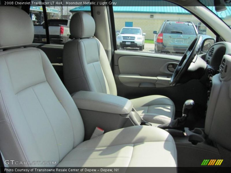 Moondust Metallic / Light Gray 2008 Chevrolet TrailBlazer LT 4x4