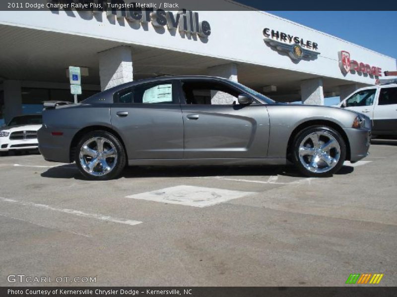 Tungsten Metallic / Black 2011 Dodge Charger Rallye Plus