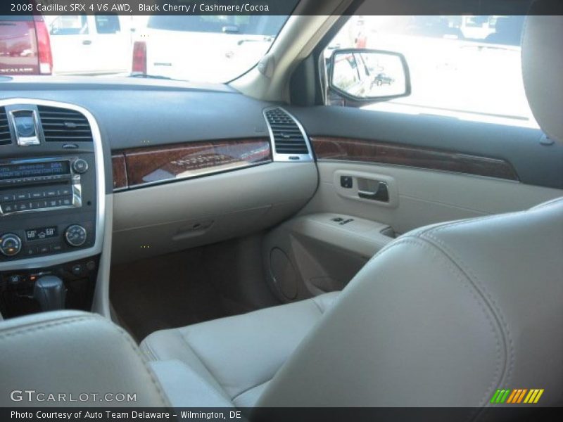 Black Cherry / Cashmere/Cocoa 2008 Cadillac SRX 4 V6 AWD